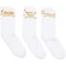 Bridal Party Socks for Maid of Honor & Bridesmaid Gifts (3 Pairs)